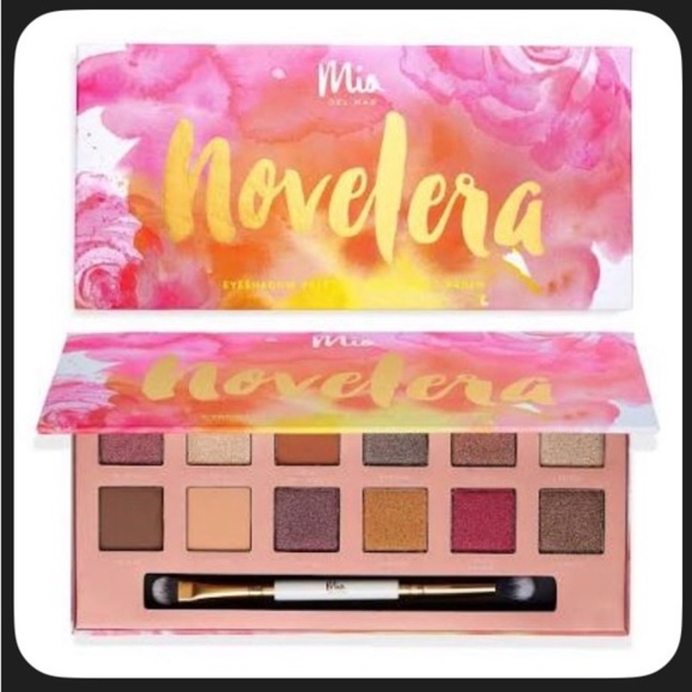 Mia Del Mar Novelera Eyeshadow Palette - Vibrant Shades